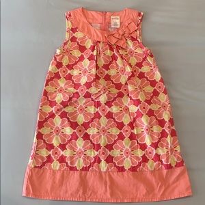EUC Flower Dress with Bow Detail